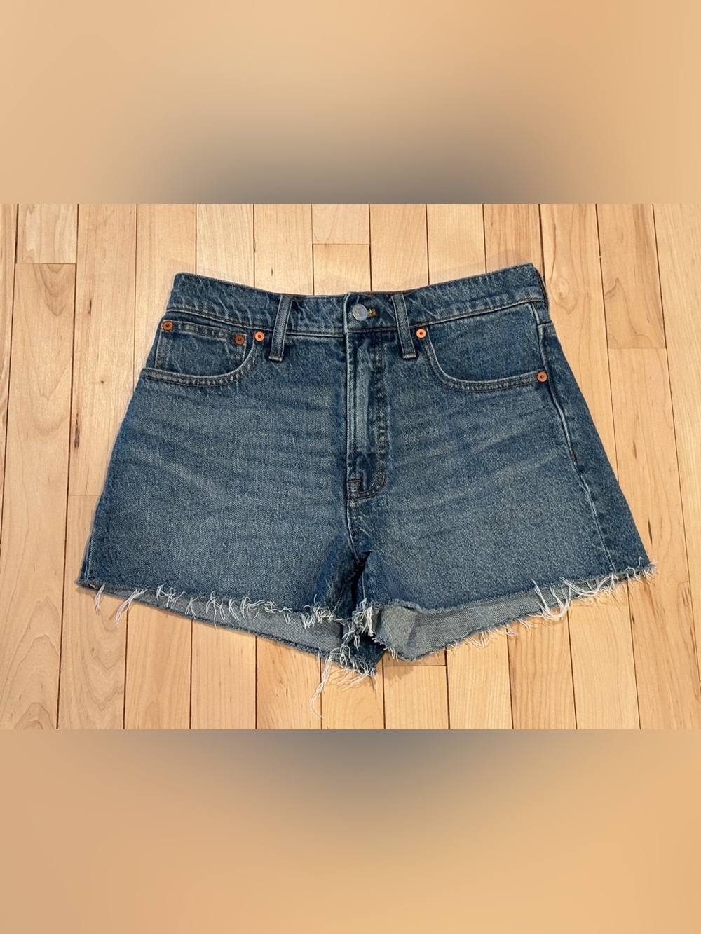 Madewell The Perfect Jean Short Size 27 - Picture 2 of 8